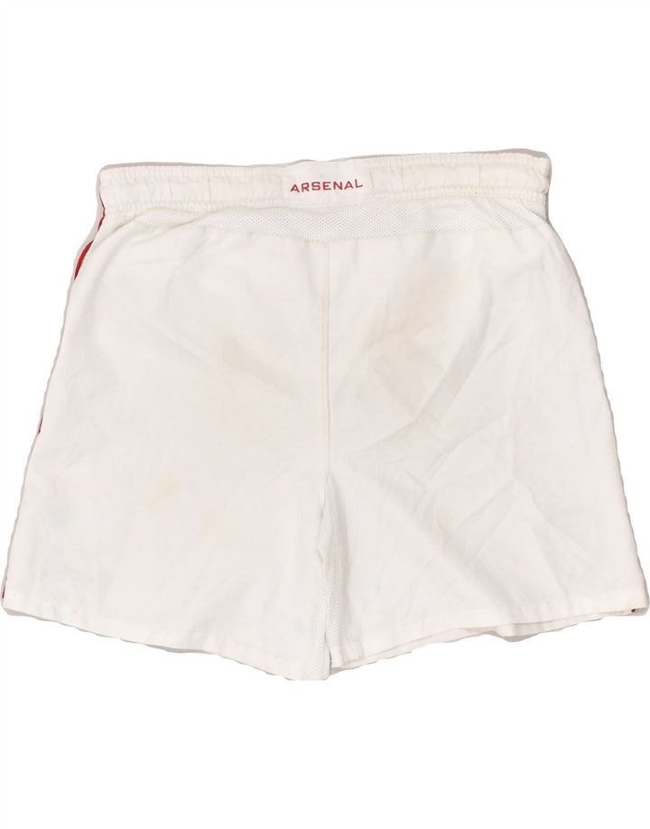NIKE Boys Dri Fit Sport Shorts 10-11 Years Medium White Polyester | Vintage Nike | Thrift | Second-Hand Nike | Used Clothing | Messina Hembry 