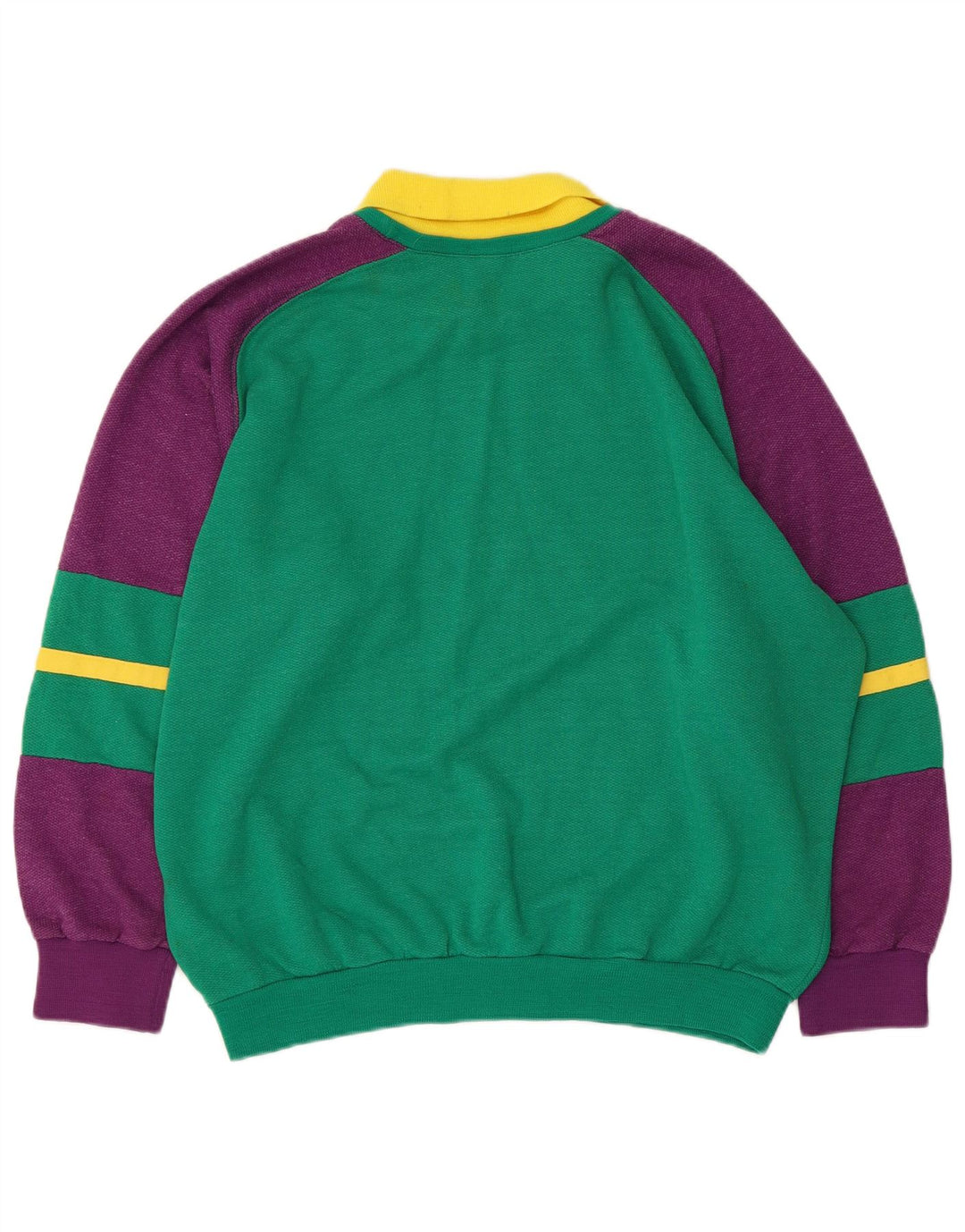 Sims Dame Oversized Grafisk Sweatshirt Jumper UK 16 Stor Grøn