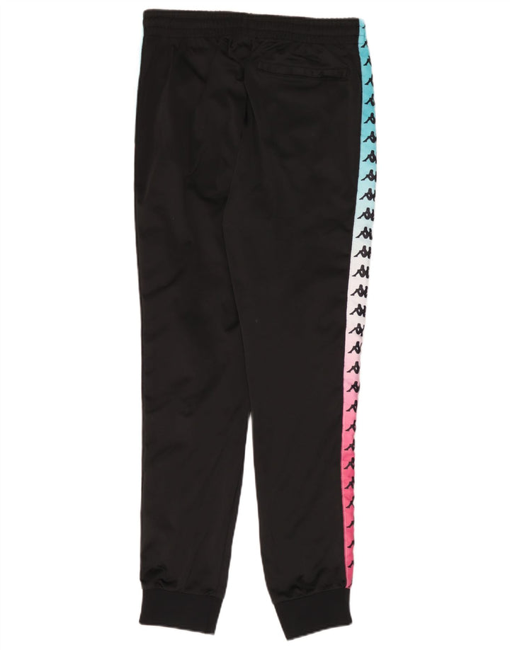 Kappa Herre grafisk træningsdragt Bukser Joggers Medium Sort Colourblock