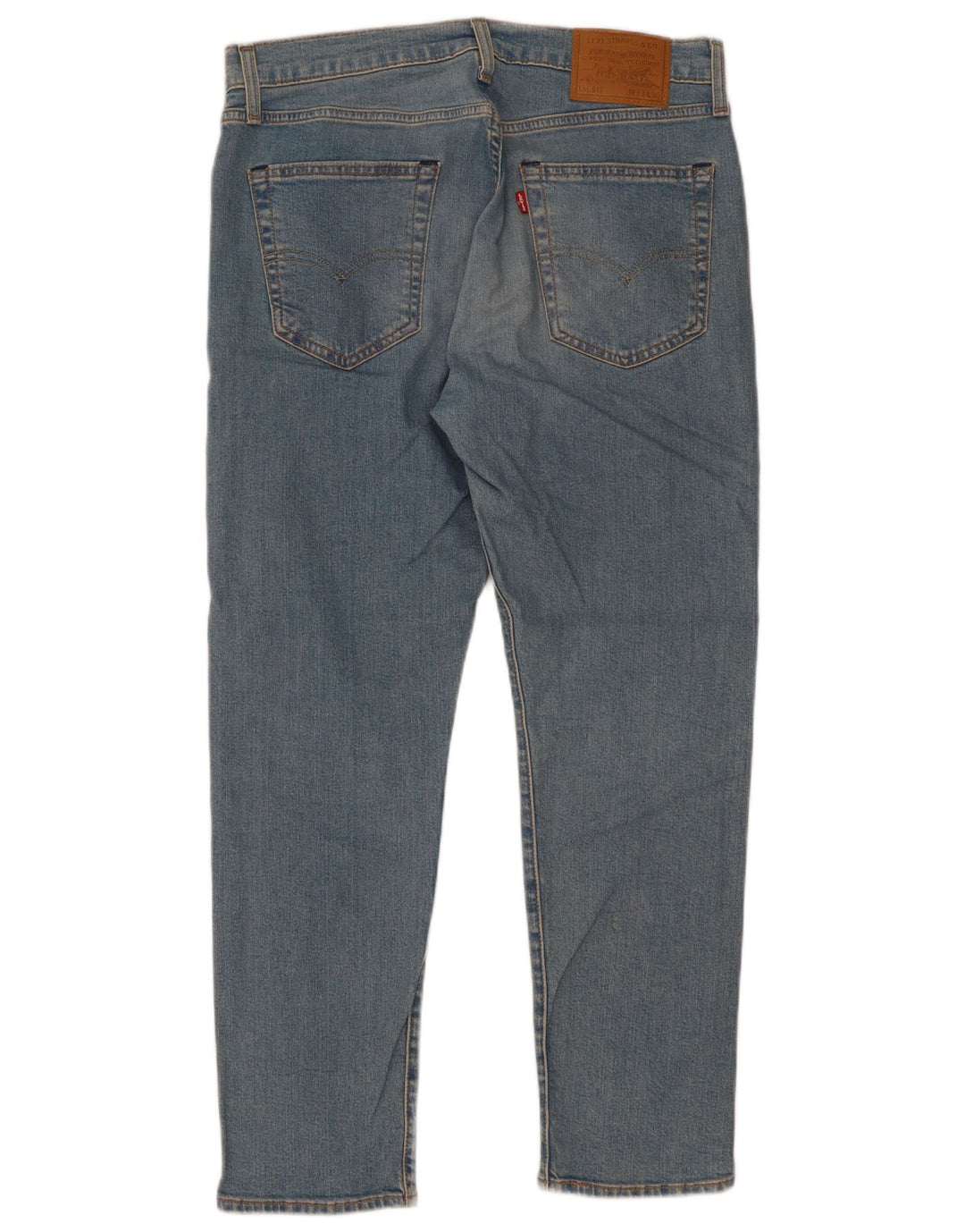 Levi's Herre 512 Slim Tapered Jeans W33 L30 Blå Bomuld
