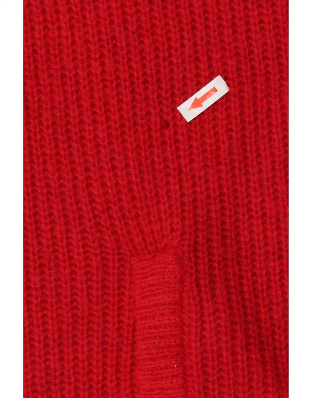 Vintage dame cardigan sweater UK 16 Large Red