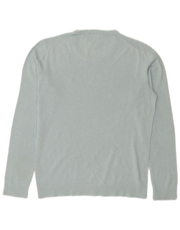 Tommy Hilfiger Herre Crew Neck Jumper Sweater Large Blue