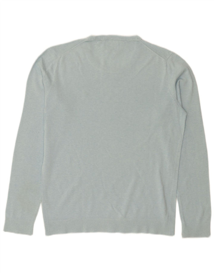 Tommy Hilfiger Herre Crew Neck Jumper Sweater Large Blue