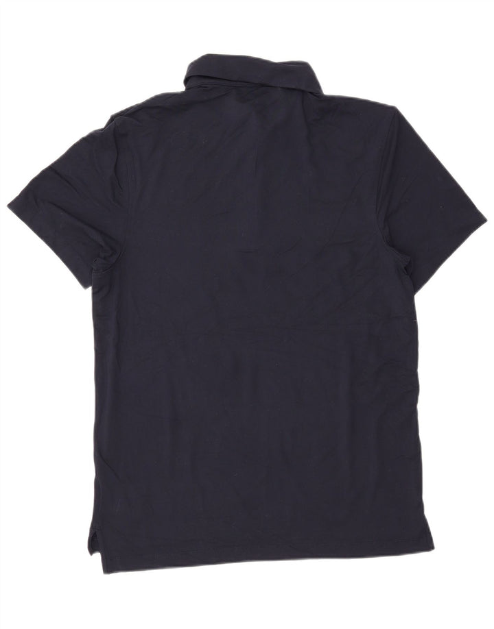 J. CREW Poloskjorte til mænd Medium Navyblå polyester
