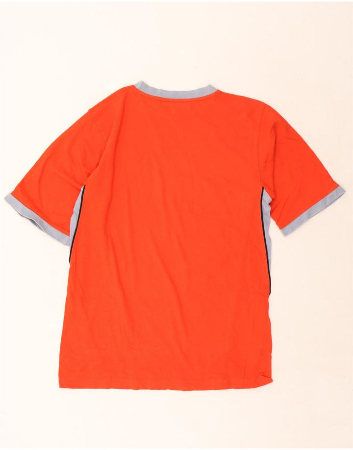 Puma Boys T-Shirt Top 15-16 år Orange Colourblock