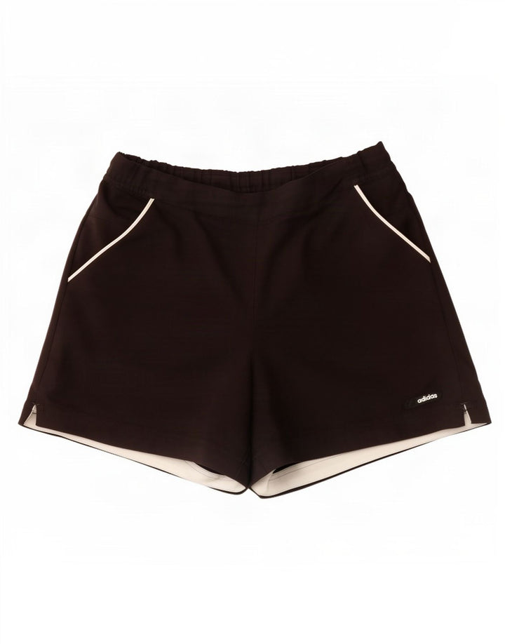 Adidas Sportsshorts til kvinder UK 12 Medium Sort Polyester