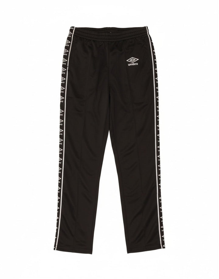 UMBRO Mens Graphic Tracksuit Trousers Medium  Black Polyester
