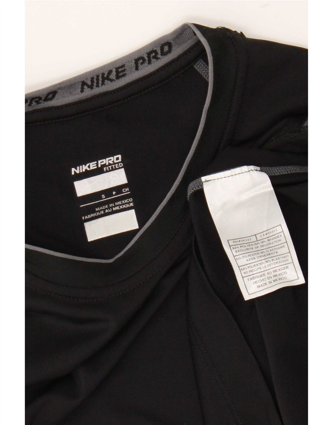 Nike herrevest top lille sort polyester