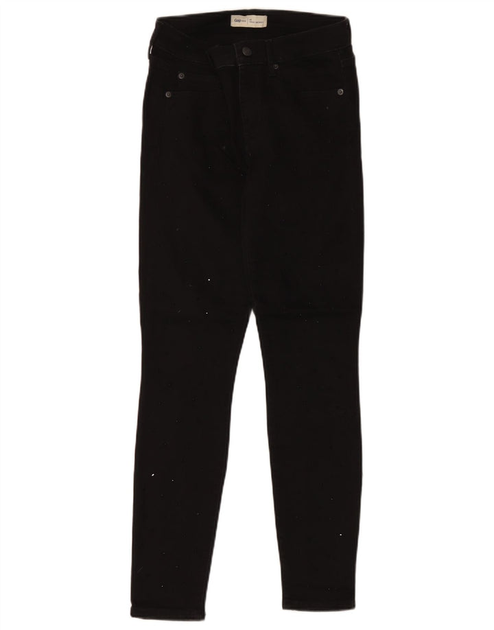 Gap Dame Skinny Jeans W26 L28 Sort Bomuld