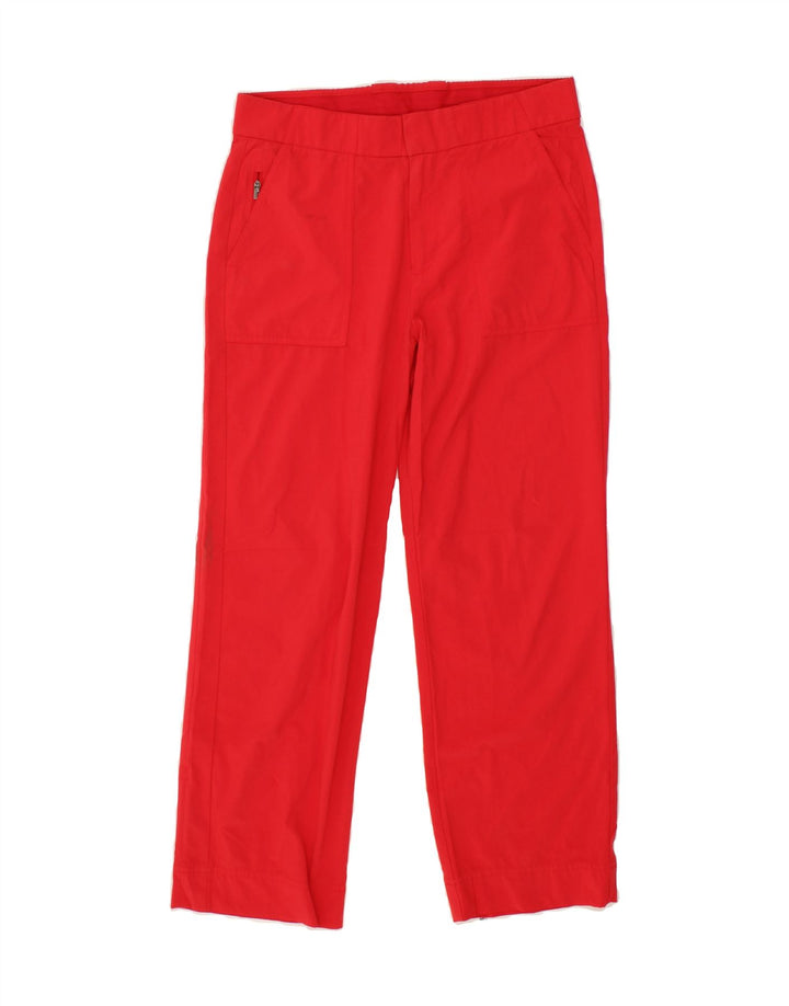ATHLETA Womens Tracksuit Trousers US 4 Small Red Polyester Vintage Athleta and Second-Hand Athleta from Messina Hembry 