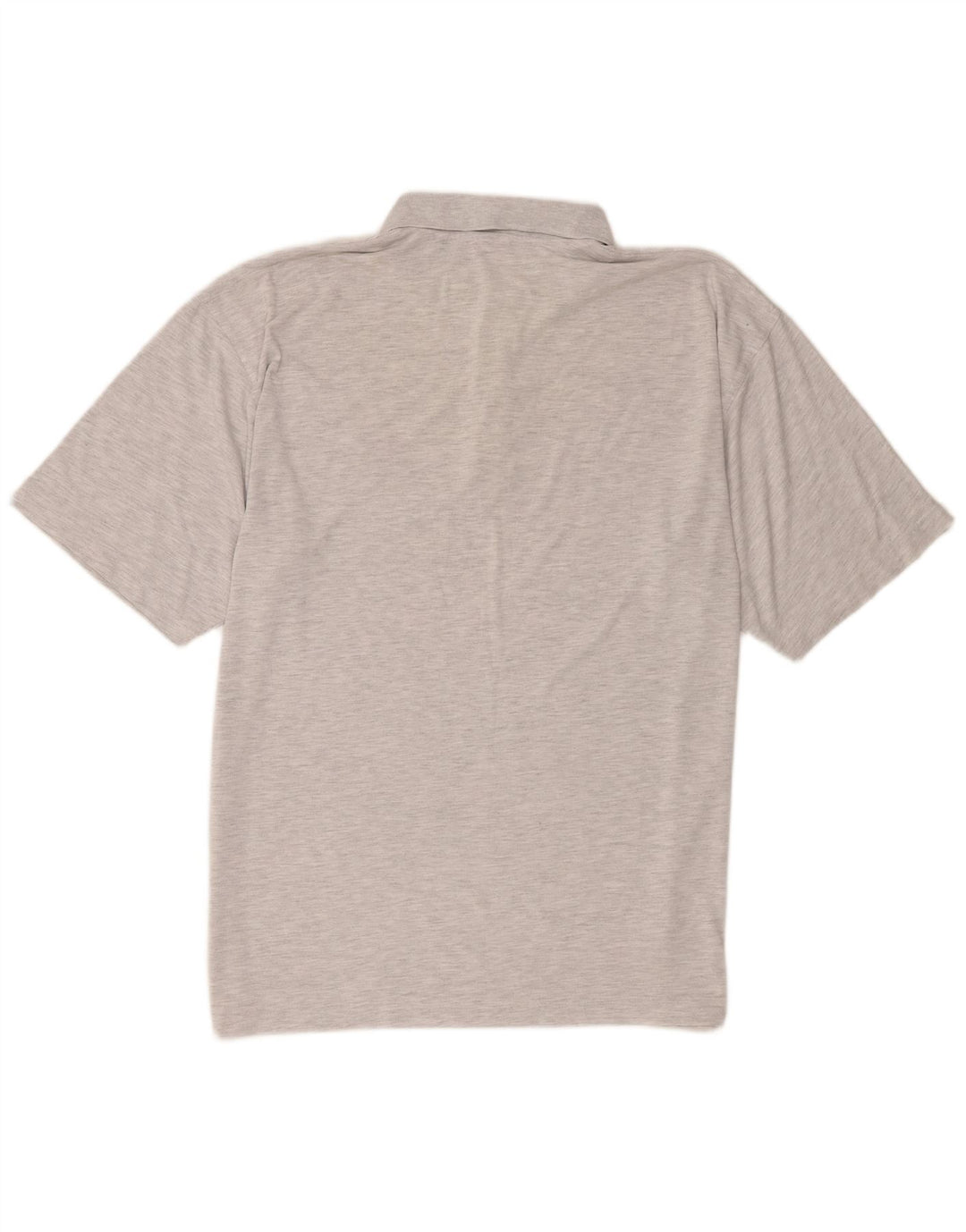 Puma Polo Shirt til mænd, stor grå flækket polyester