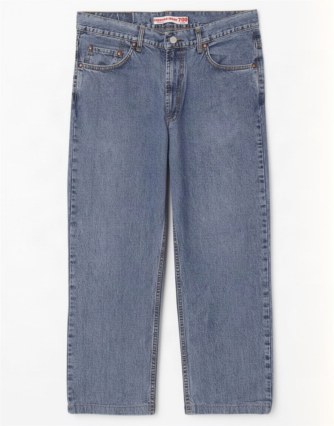 Carrera herre cropped jeans W36 L25 blå bomuld