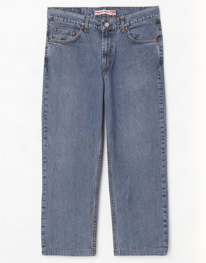 Carrera herre cropped jeans W36 L25 blå bomuld