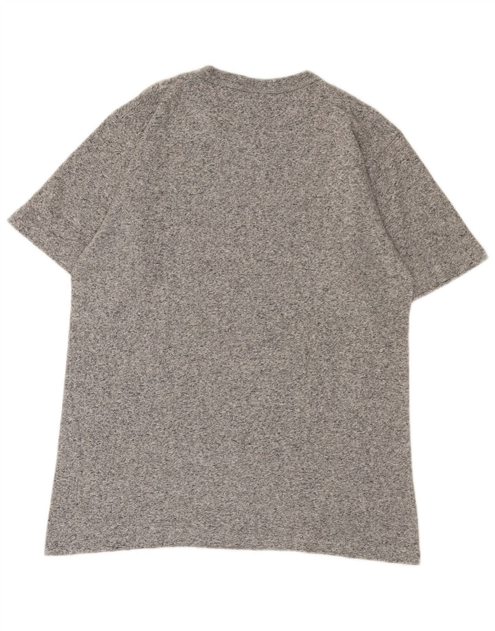 CHAMPION Grafisk T-shirt til mænd, lille, grå flækket