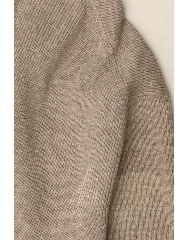 MARKS & SPENCER Cardigantrøje til mænd UK 44/46 XL Grå polyester