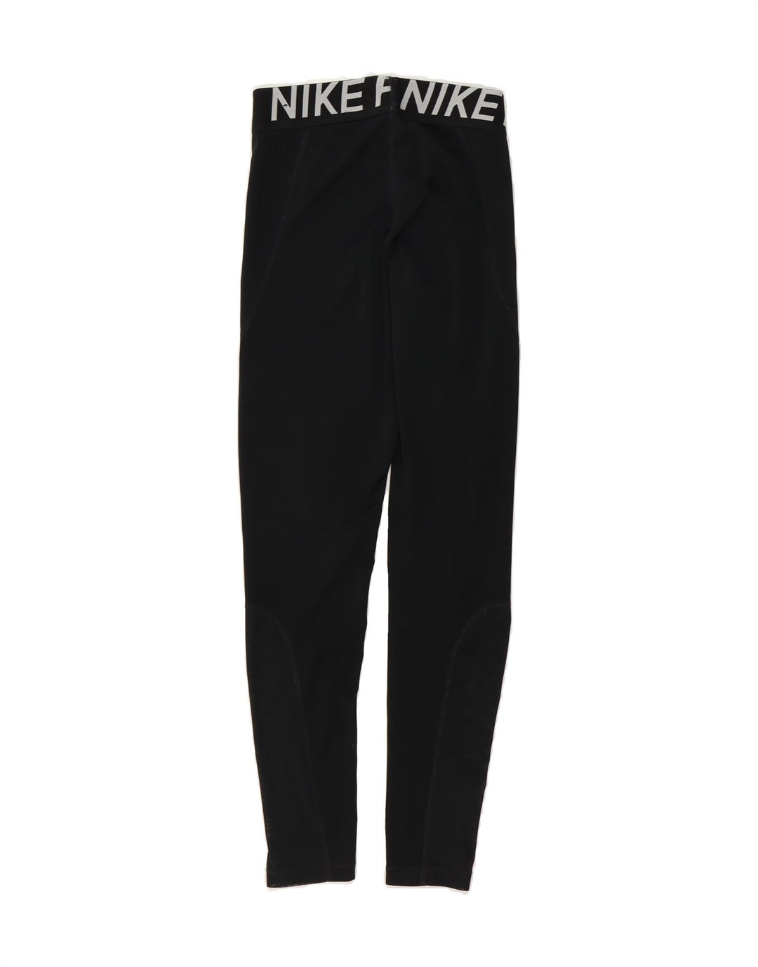 NIKE Womens Dri Fit Graphic Leggings UK 12 Medium  Black Polyester Vintage Nike and Second-Hand Nike from Messina Hembry 