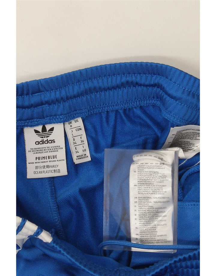 Adidas Træningsdragtsbukser til kvinder UK 8 Small Blue Polyester