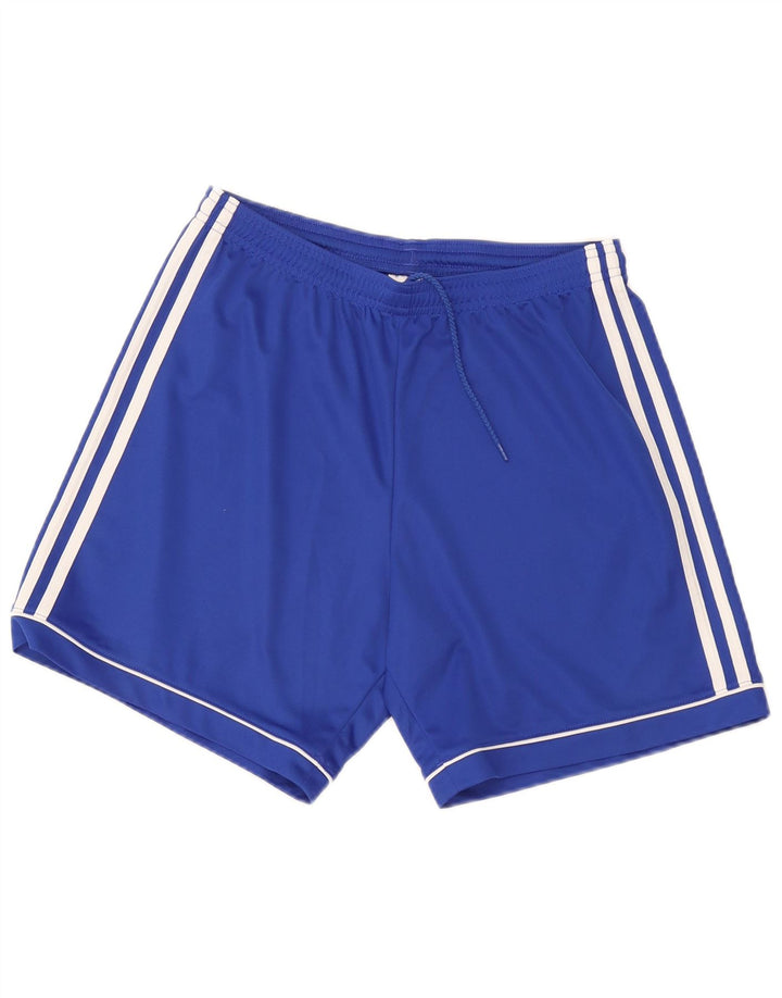 Adidas Herre Climalite Sportshorts Medium Blue Polyester