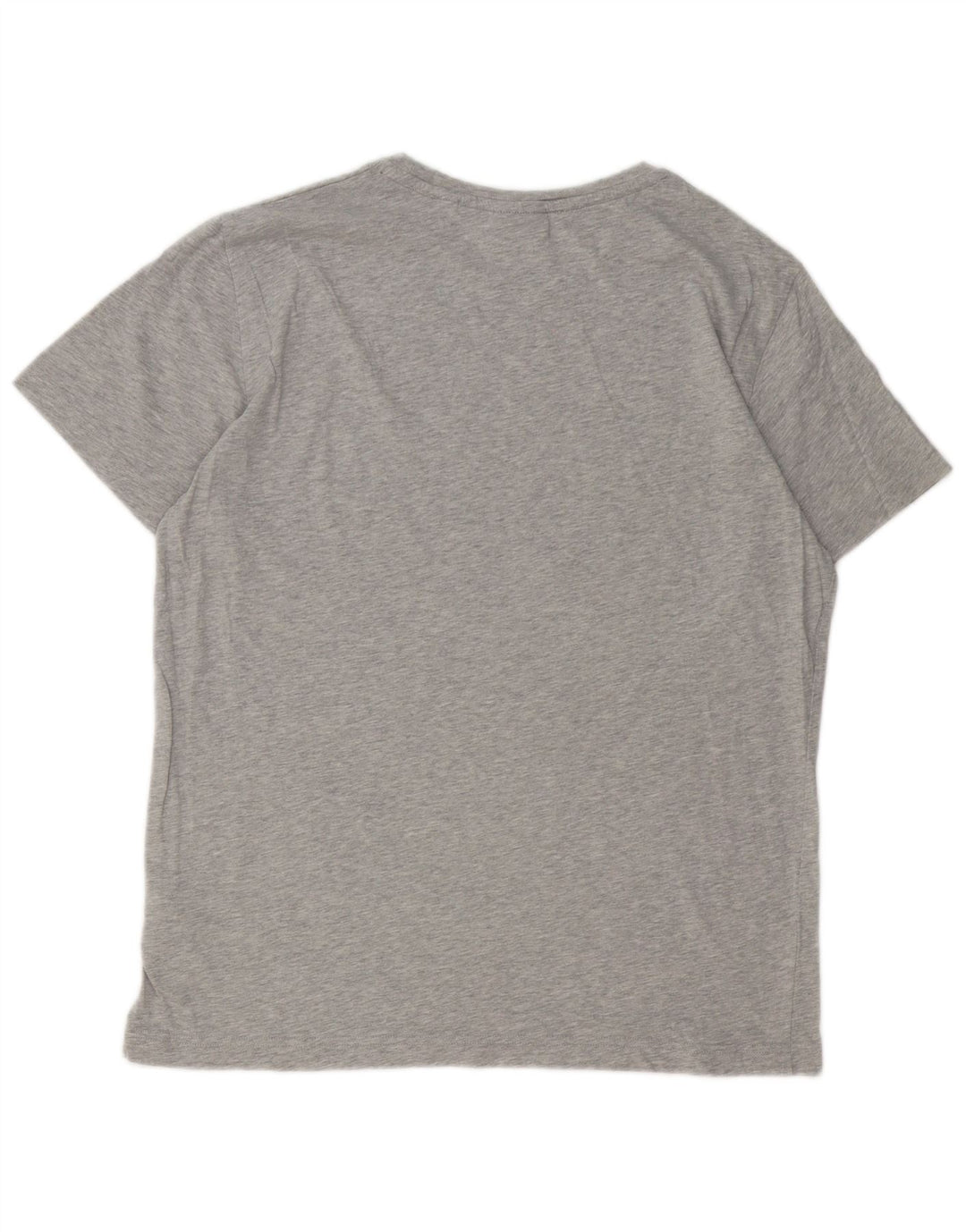 Gant Grafisk T-shirt top til mænd, stor grå bomuld