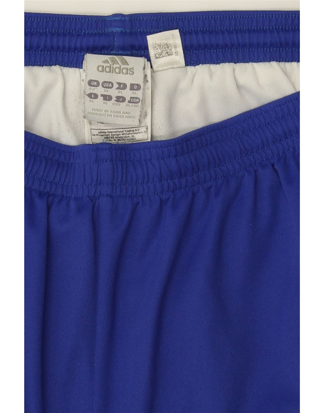 ADIDAS Mens Sport Shorts UK 42 Large  Blue Polyester Vintage Adidas and Second-Hand Adidas from Messina Hembry 