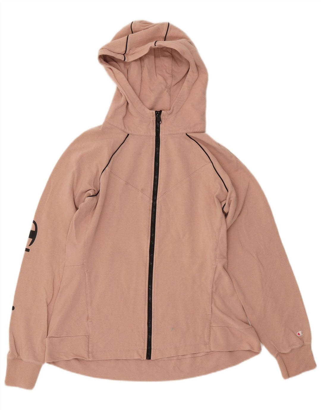 CHAMPION Dame grafisk hættetrøje Sweater UK 18 XL Pink