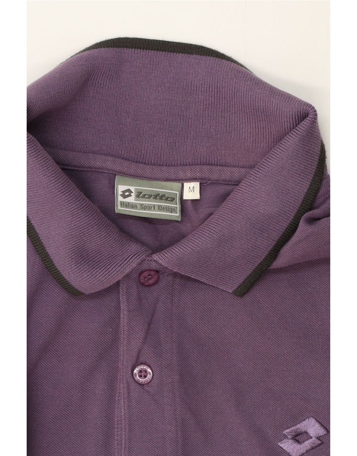 Lotto Herre Polo Shirt Medium Lilla