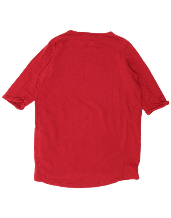 Seasalt Cornwall Dame 3/4-ærmet Jumper Kjole UK 16 Large Burgundy