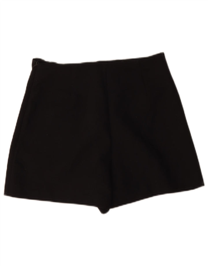 Zara Casual Shorts til kvinder Small W26 sort polyester