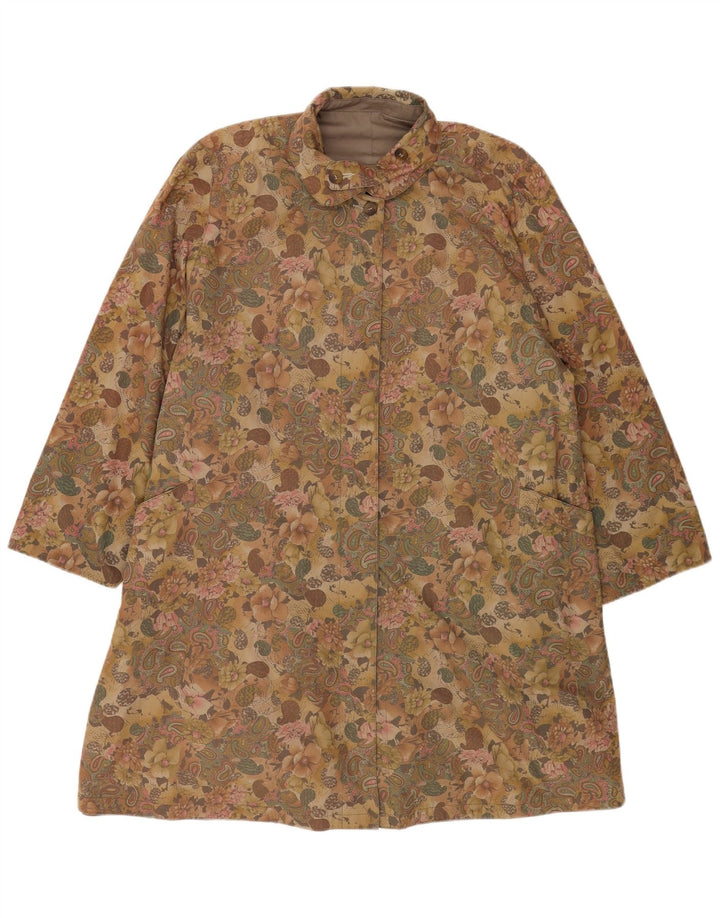 Vintage vendbar trenchcoat til kvinder DK 20 2XL Beige