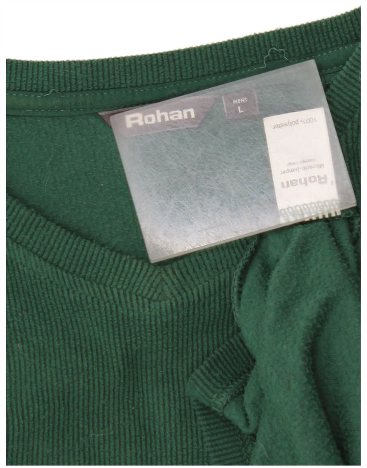 ROHAN Fleece Top Langærmet Medium Grøn Polyester