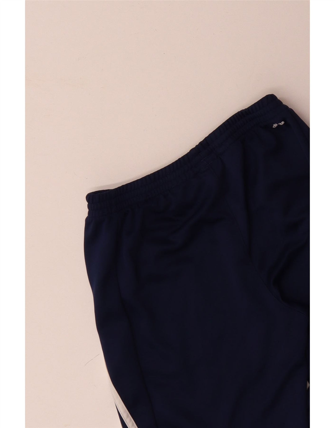 ADIDAS drenge Climalite træningsdragt bukser 13-14 år blå polyester