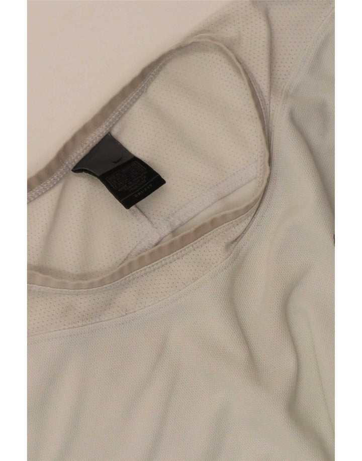 Nike T-shirt top til mænd XL Hvid Colourblock