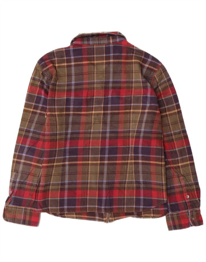 CHAPS Flanelskjorte til kvinder UK 18 XL Flerfarvet ternet bomuld