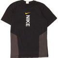 Nike Herre grafisk T-shirt Top Lille Sort Colourblock Bomuld
