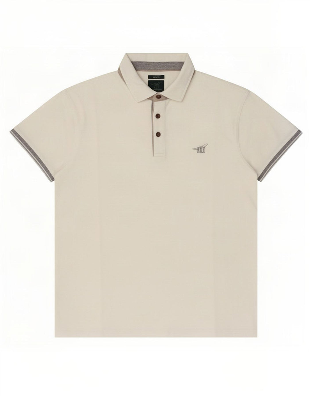Henry Cottons Herre Slim Fit Polo Shirt Medium White