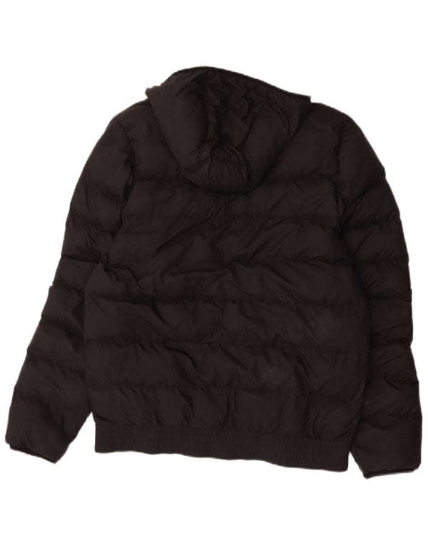 Nike Herre hættepolstret jakke UK 38 Medium Sort