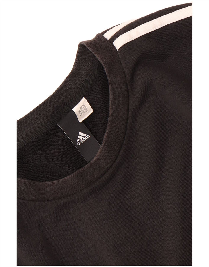 Adidas Sweatshirt Jumper Medium Sort til mænd