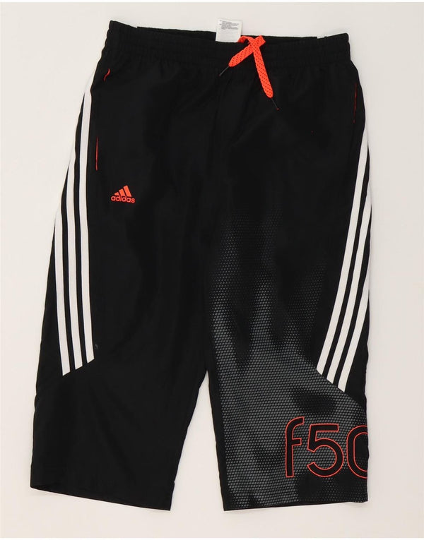 Adidas Boys F50 Graphic Tracksuit Bukser 13-14 år Sort Colourblock