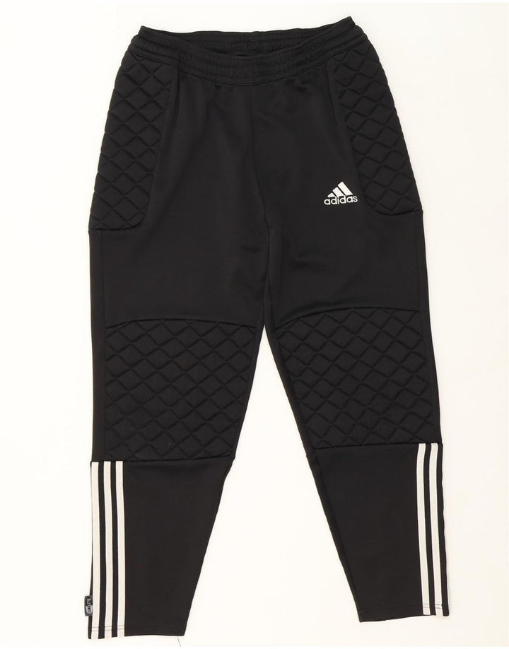 ADIDAS Mens Tracksuit Trousers Medium Black Polyester Vintage Adidas and Second-Hand Adidas from Messina Hembry 