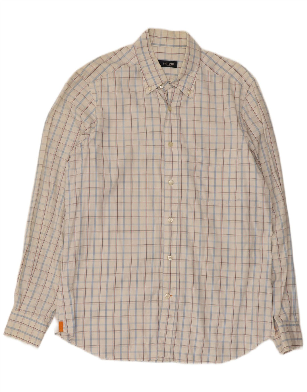 Massimo Dutti Herreskjorte Stor hvid ternet