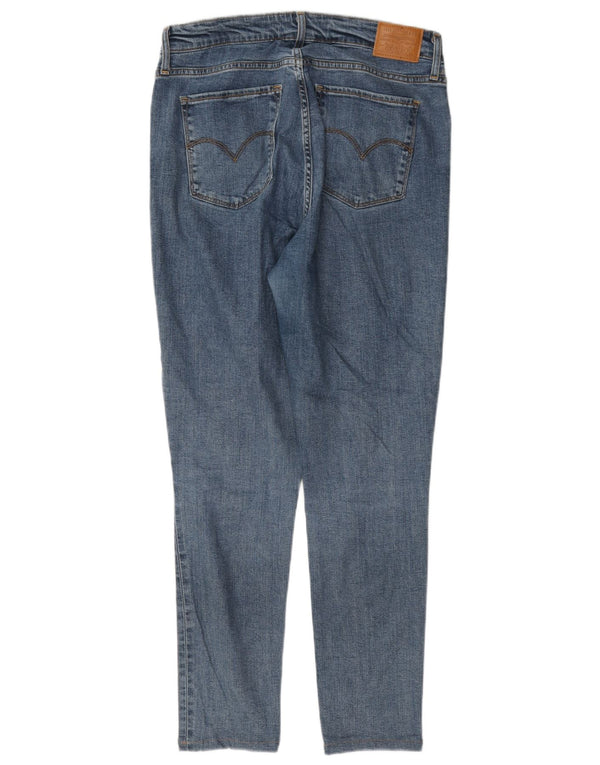 Levi's Womens 721 High Rise Skinny Jeans W31 L30 Blue Lyocell