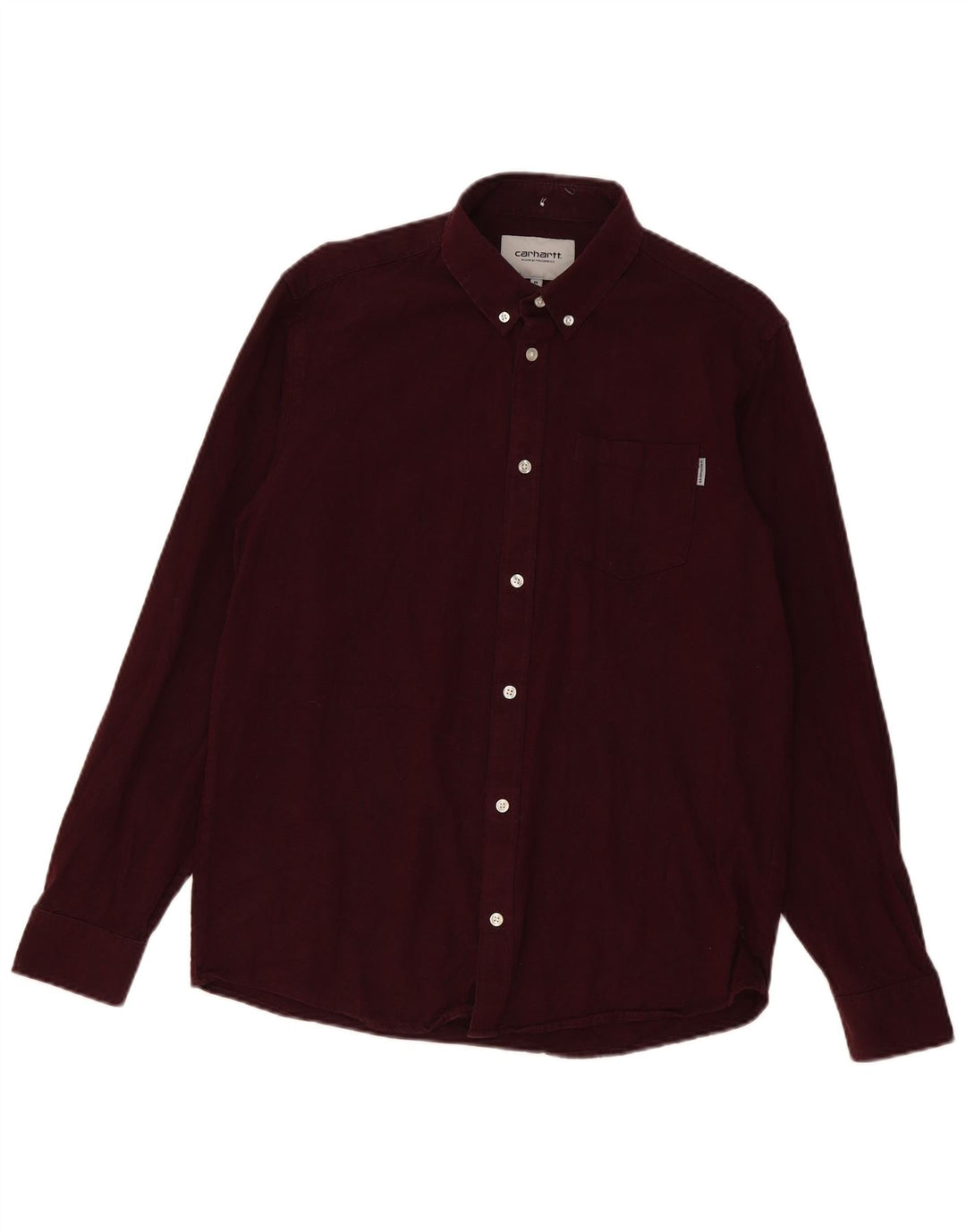 Carhartt Herreskjorte Medium Bourgogne bomuld