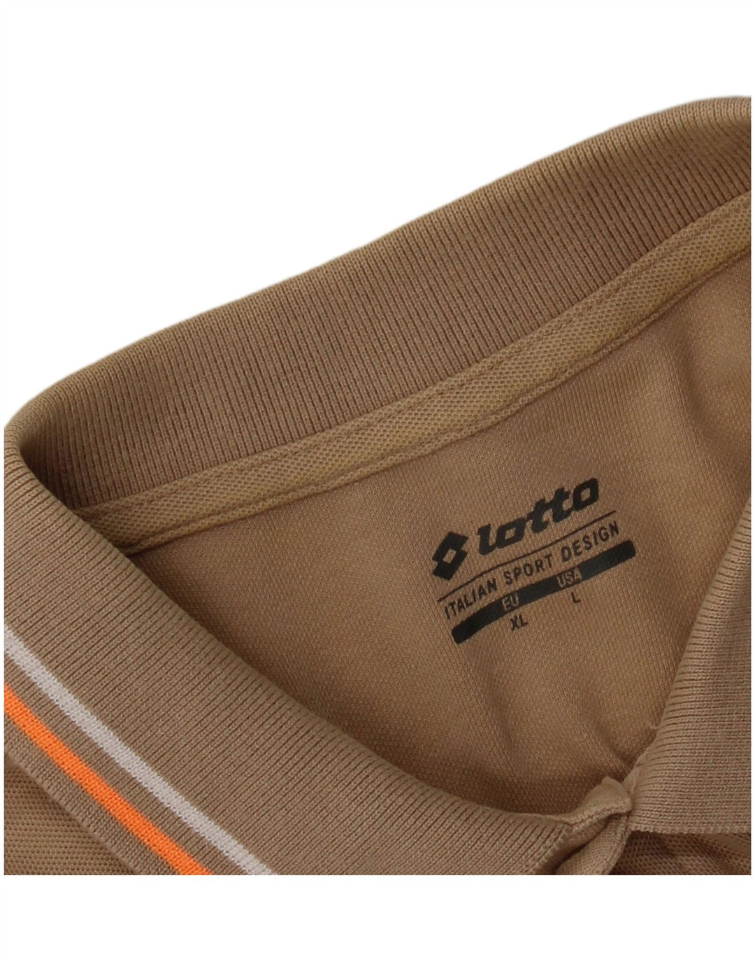 Lotto Herre Polo Shirt XL Beige