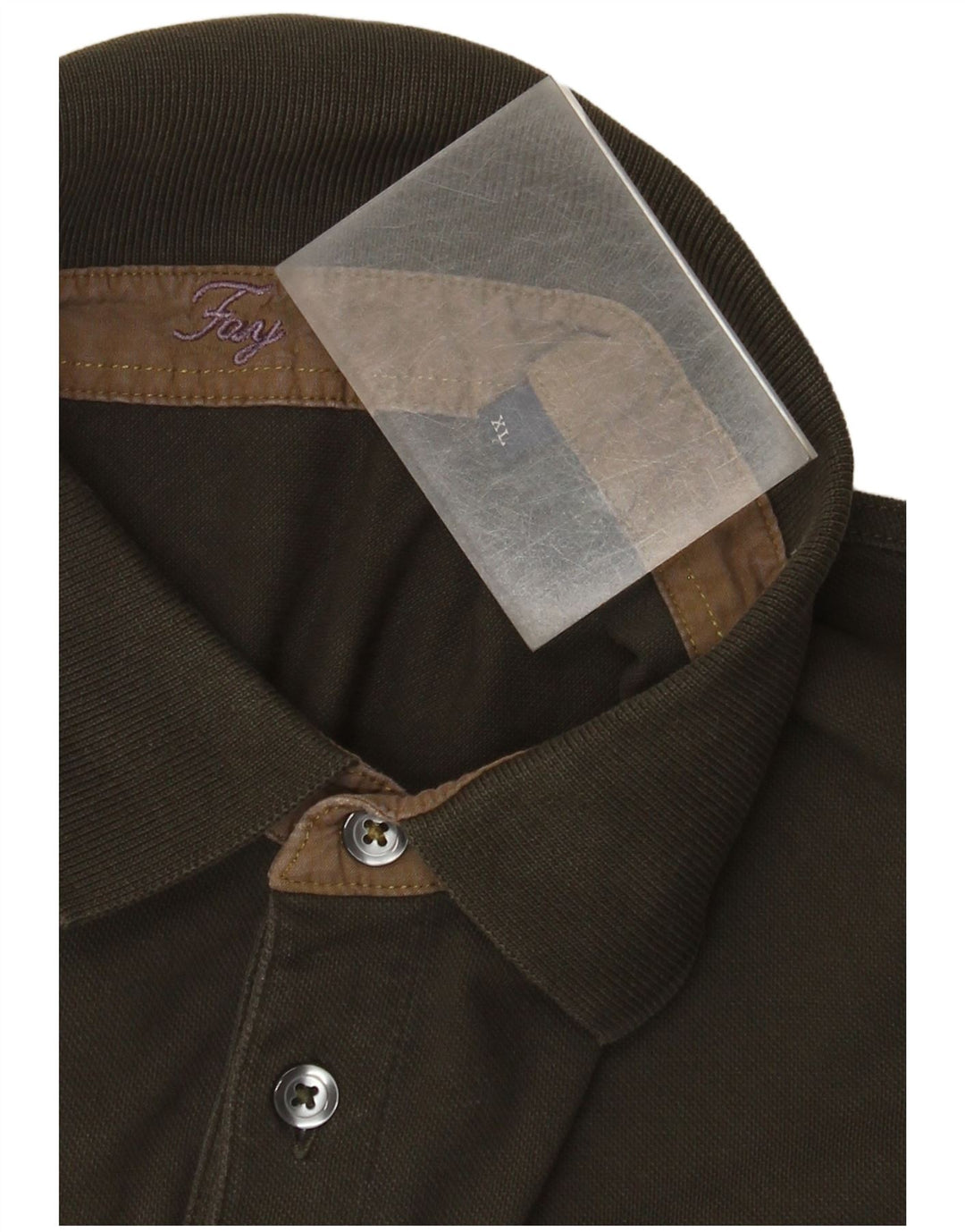 Fay Boys Polo Shirt 15-16 år XL Khaki