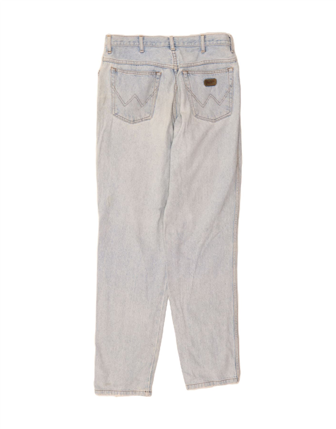 WRANGLER Mens Straight Jeans W35 L34 Blue Cotton Vintage Wrangler and Second-Hand Wrangler from Messina Hembry 