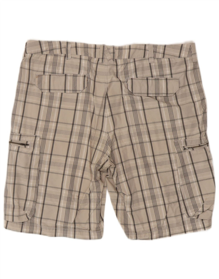 NIKE Cargo Shorts til mænd W36 Large Beige Check