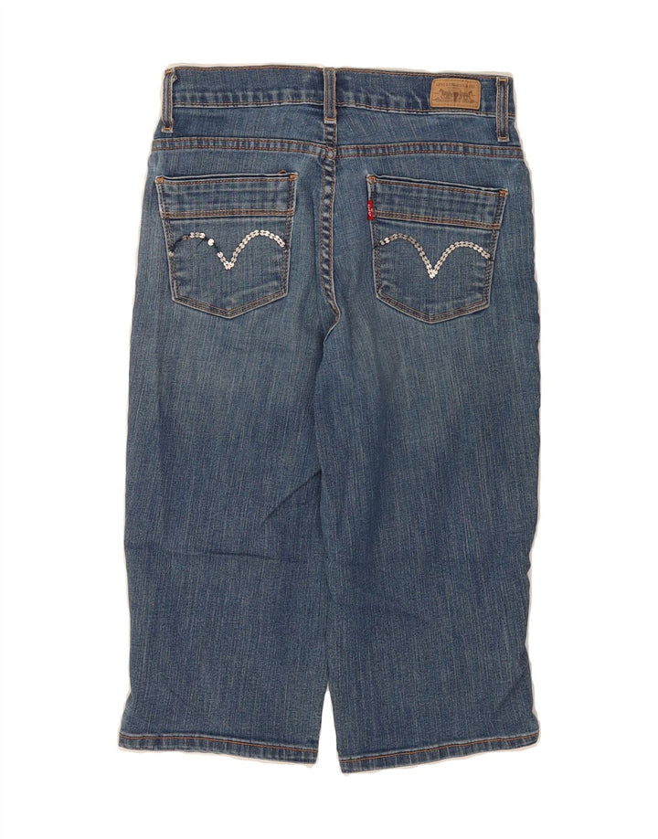 LEVI'S Womens Bermuda Denim Shorts US 4 Small W26 Blue Cotton Vintage Levi's and Second-Hand Levi's from Messina Hembry 