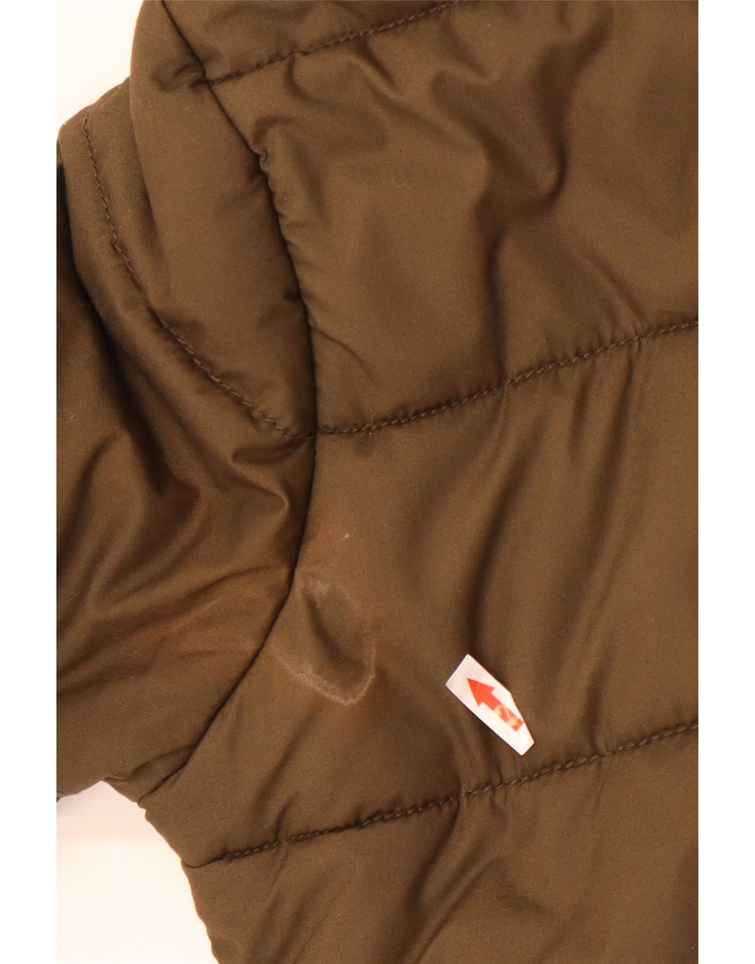 Superdry Herre hættepolstret jakke UK 38 Medium Khaki Polyester