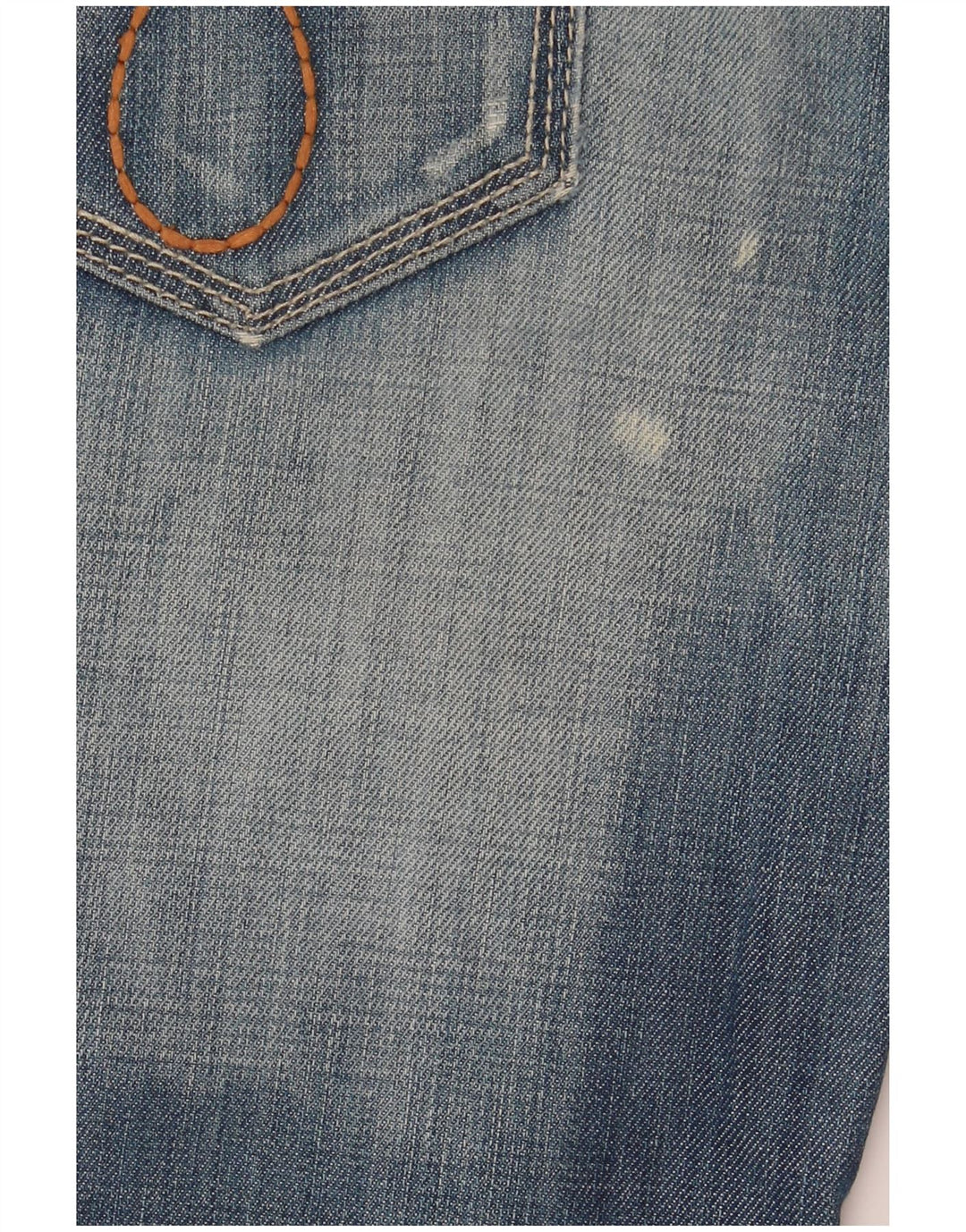 Calvin Klein Bermuda-denimshorts til kvinder W26 Små blå bomuld