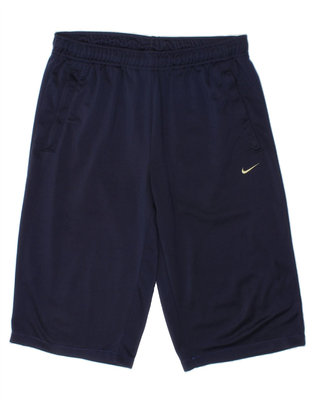 NIKE Boys Sport Shorts 13-14 Years XL Navy Blue Polyester Vintage Nike and Second-Hand Nike from Messina Hembry 